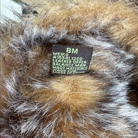 Sam Edelman Meiko Suede Leather and faux-fur Lined Boots Pull-On Moccasin Size 8 - Picture 6 of 14